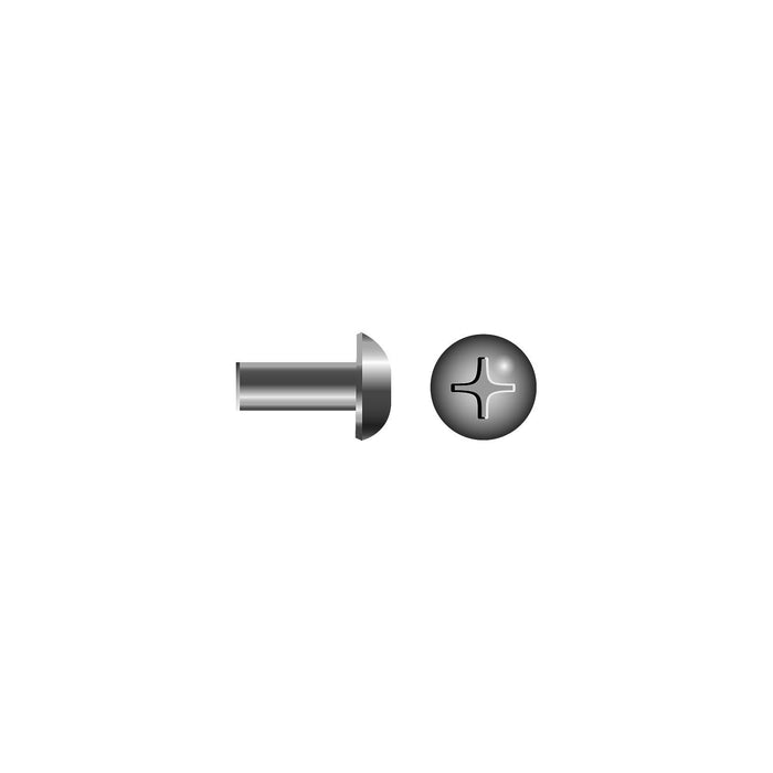 Seachoice SC2964 18-8 SS Phillips Barrel Nuts w/ Truss Head, 5/16-18 X 3/4 In., Pack of 25