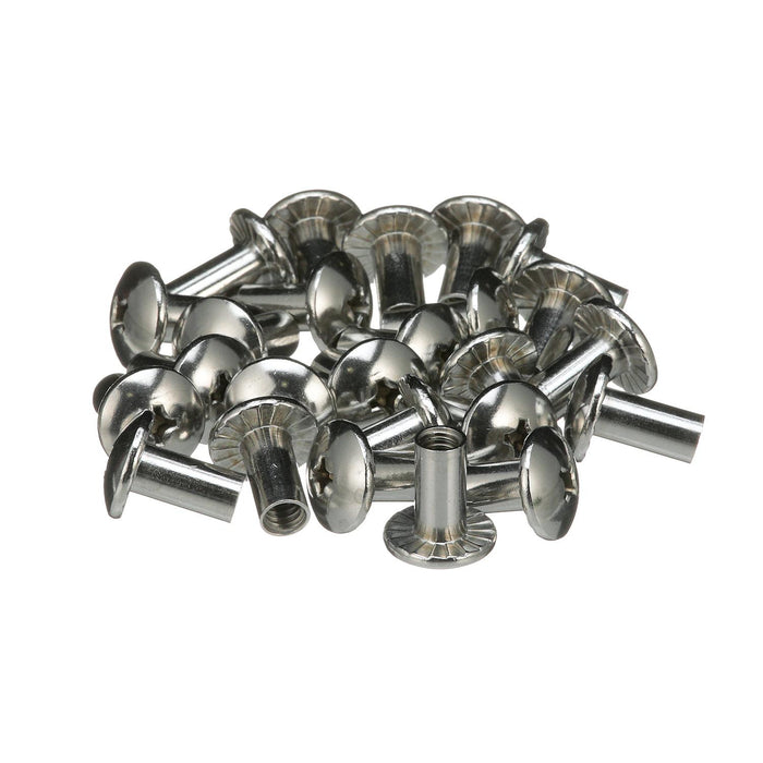 Seachoice SC2963 18-8 SS Phillips Barrel Nuts w/ Truss Head, 1/4-20 X 5/8 In., Pack of 25