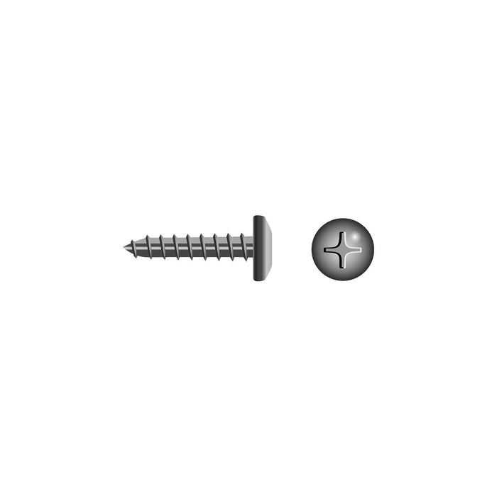 Seachoice SC3061 Phillips Tapping Screw Pan Head, #12 x 3"