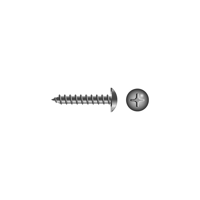 Seachoice SC0662 Phillips Tapping Screw Truss Head #10 x 3/4"