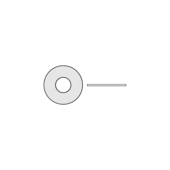 Seachoice SC2981 Nylon Flat Washer 1/4", 0.56" Thick, OD 11/16"