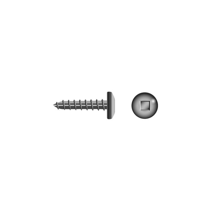 Seachoice SC3661 Square Tapping Screw Pan Head, #8 x 3/4"