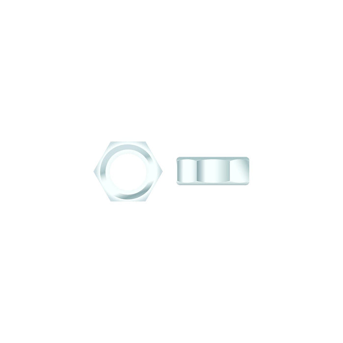 Seachoice SC1310CH 01773 Chrome Plated SS Hex Nut, 1/4-20