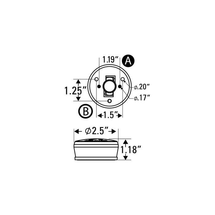 Seachoice 50-03141 LED All-Round Waketower Light, Boat Navigation