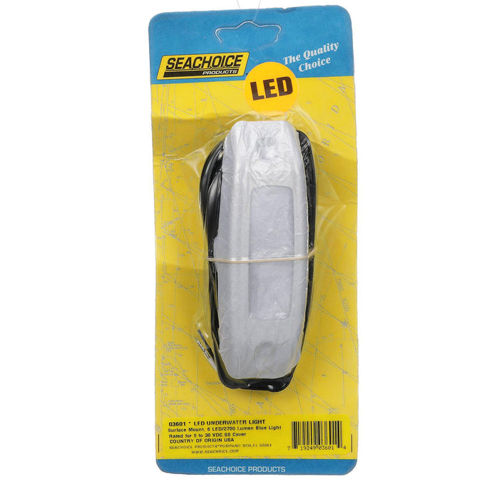 Seachoice 50-03601 Water Dragon LED Underwater Light, 6 Blue LEDs, 2,700 Lumens