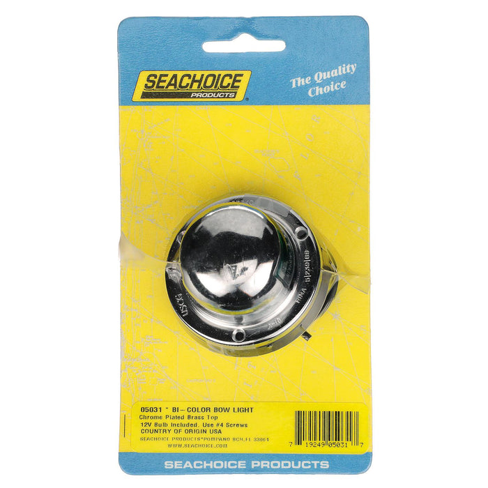 Seachoice Bow Light Marine Navigation, Horizontal Mount, Bi-Color, Boats Under 39 Feet