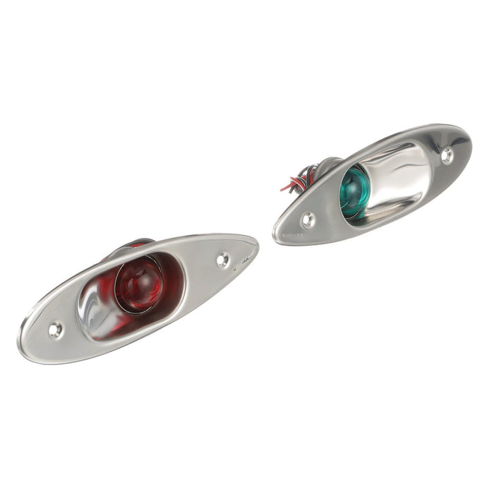 Seachoice 5151 Corrosion-Resistant SS Side Light, Boat Navigation, Flush Mount