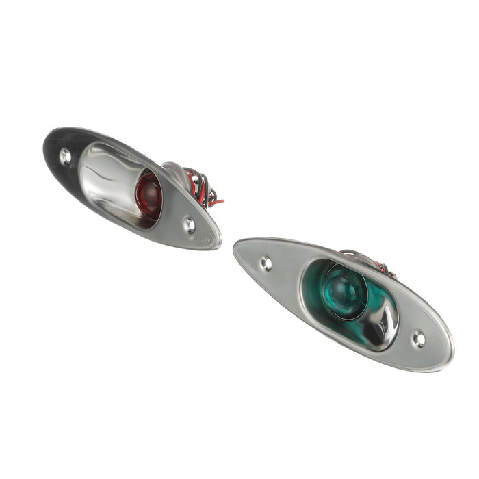 Seachoice 5151 Corrosion-Resistant SS Side Light, Boat Navigation, Flush Mount
