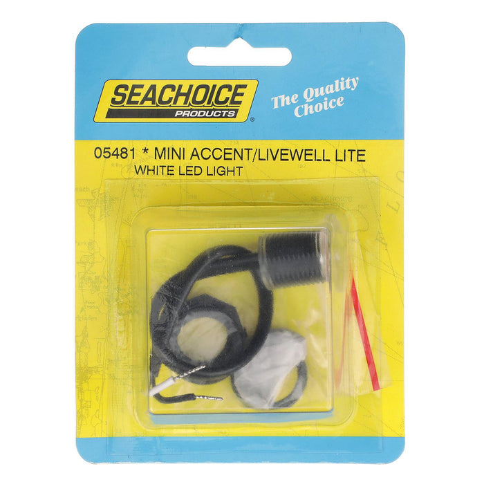 Seachoice 50-05481 Livewell Light, Mini LED Accent, White, Waterproof, 50, 000 Hours