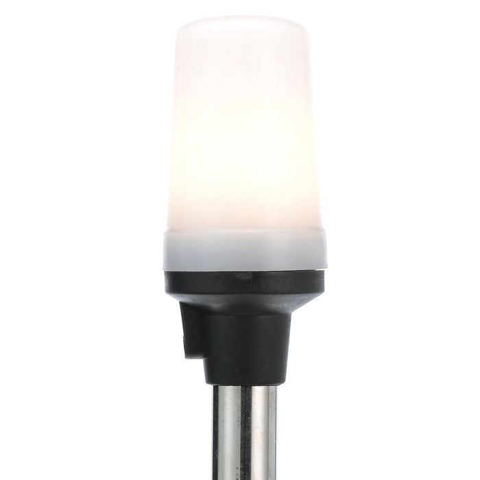 Seachoice 5631 LED All-Round White Light for Boating, Stow-A-Way Aluminum Light, 24-1/8 In.