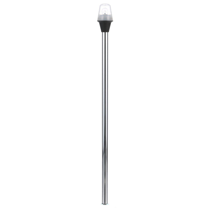 Seachoice 5691 LED All-Round White Light for Boating, Stow-A-Way Aluminum Light, 23-9/16 In.