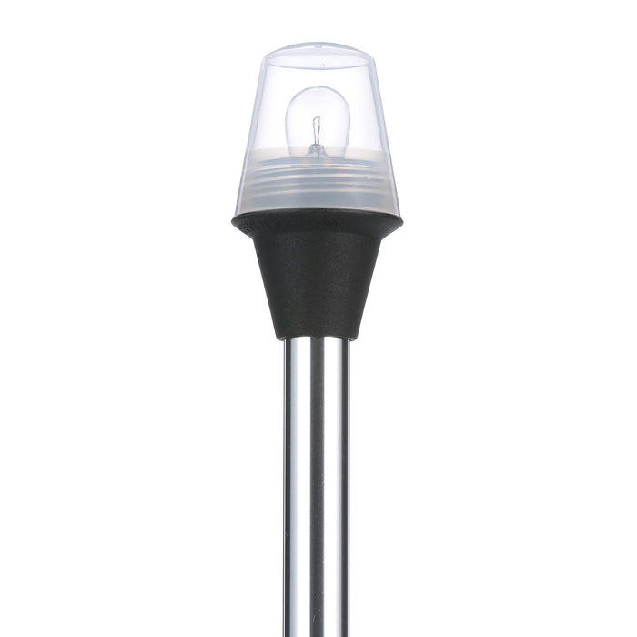 Seachoice 5691 LED All-Round White Light for Boating, Stow-A-Way Aluminum Light, 23-9/16 In.