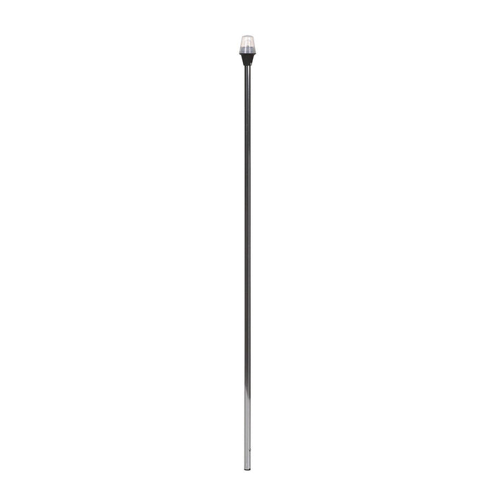 Seachoice 5701 LED All-Round White Light for Boating, Stow-A-Way Aluminum Light, 52-1/2 In.