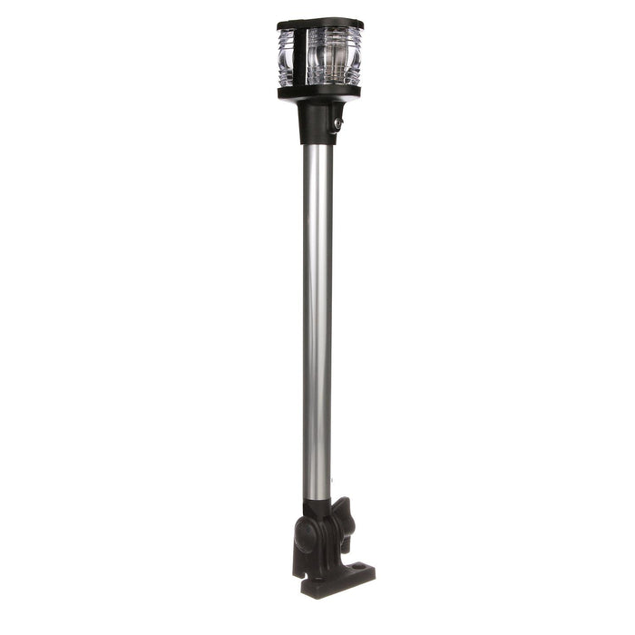 Seachoice 5931 Deluxe Fold-Down Masthead & All-Around Navigation Light, Horizontal Surface Mount, 12-5/8 in.