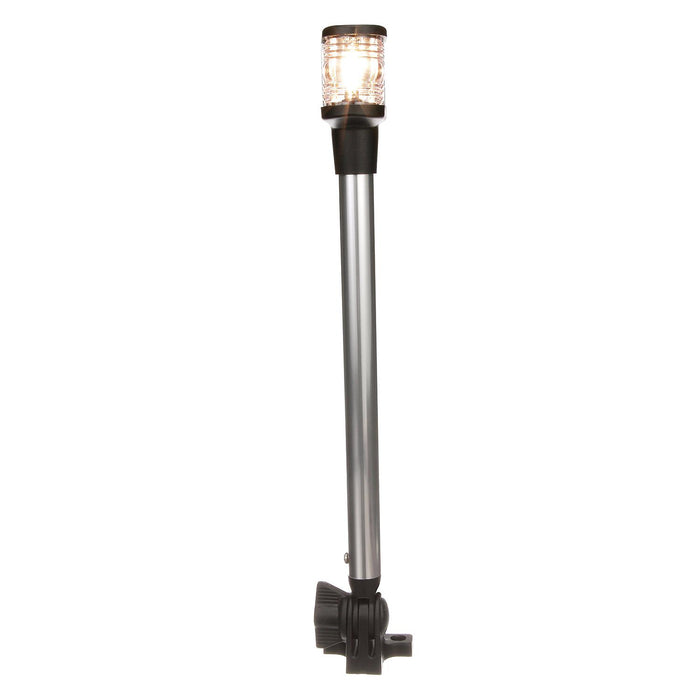 Seachoice 5931 Deluxe Fold-Down Masthead & All-Around Navigation Light, Horizontal Surface Mount, 12-5/8 in.