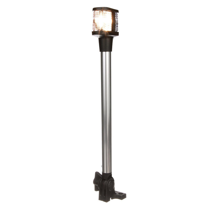 Seachoice 5931 Deluxe Fold-Down Masthead & All-Around Navigation Light, Horizontal Surface Mount, 12-5/8 in.