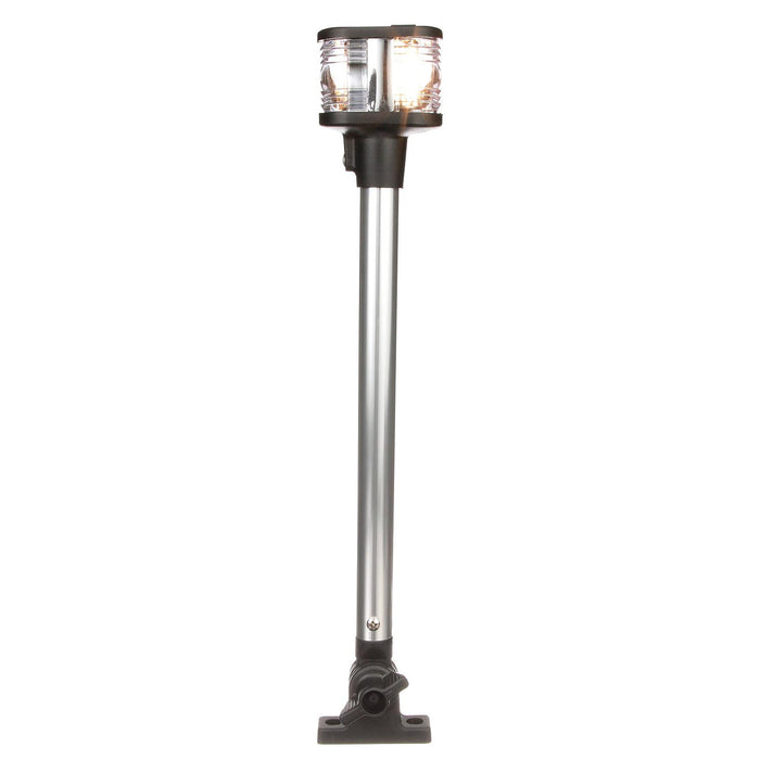 Seachoice 5971 Deluxe Fold-Down Masthead & All-Around Navigation Light, Vertical V Mount, 12-5/8 in.