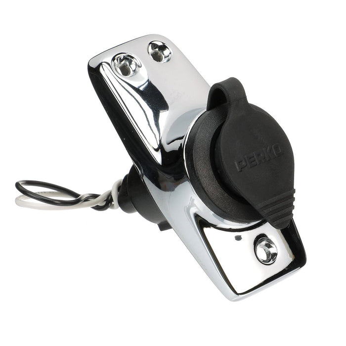 Seachoice 8261 Chrome-Plated Spare Light Base Asm, Plug In, Waterproof Snap-On Cover