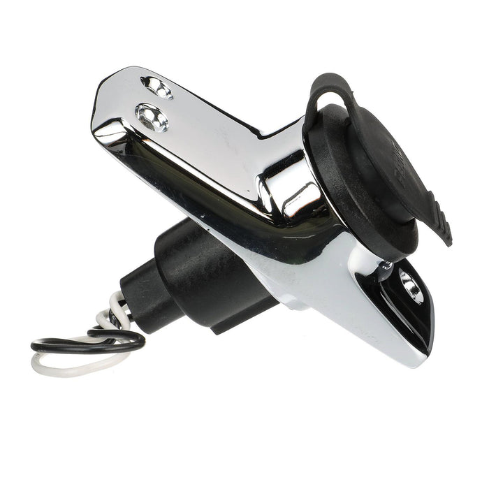 Seachoice 8261 Chrome-Plated Spare Light Base Asm, Plug In, Waterproof Snap-On Cover