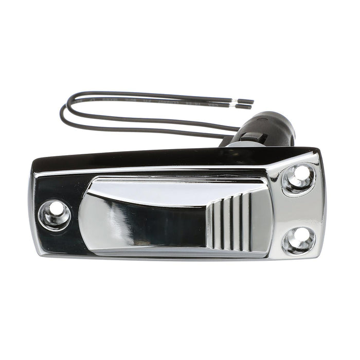 Seachoice 8271 All-Round White Light Spare Base, Zamak Die-Cast, Perma-Plate, Chrome Finish