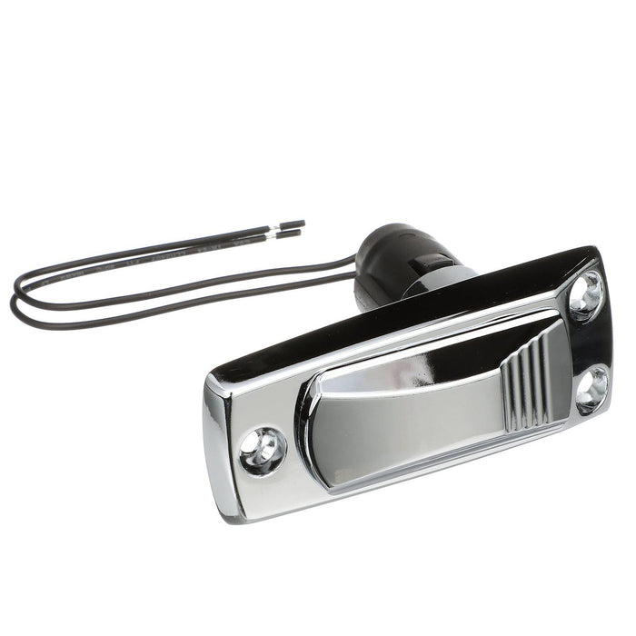 Seachoice 8271 All-Round White Light Spare Base, Zamak Die-Cast, Perma-Plate, Chrome Finish