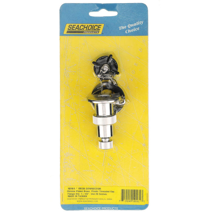 Seachoice 50-10161 Deck Connector With Brass Double Contacts
