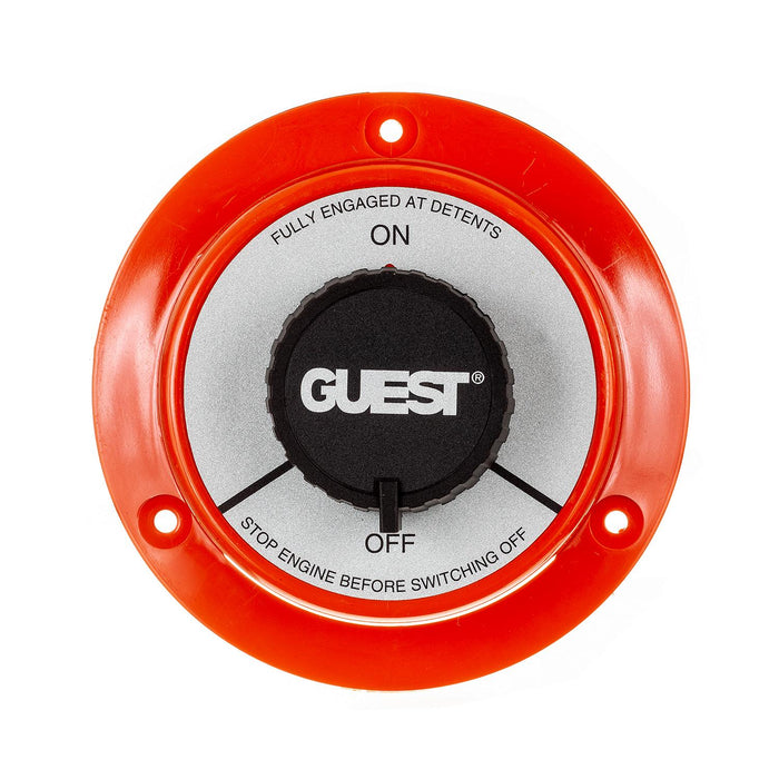Seachoice 50-11553 Battery Select Switch, 2 Positions On/Off, 5-1/2 in. Dia. X 2-5/8 in. High