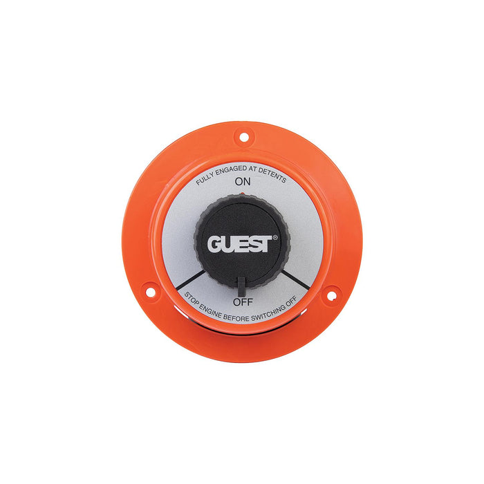 Seachoice 50-11553 Battery Select Switch, 2 Positions On/Off, 5-1/2 in. Dia. X 2-5/8 in. High