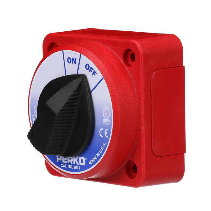 Seachoice 11561 Battery Select Switch, Compact, Disconnect Isolator Cutoff, 12 -50V