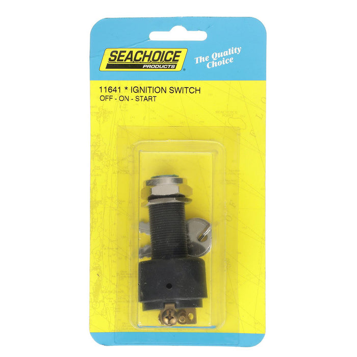 Seachoice 50-11641 3 Position Heavy Duty Ignition Starter Switch