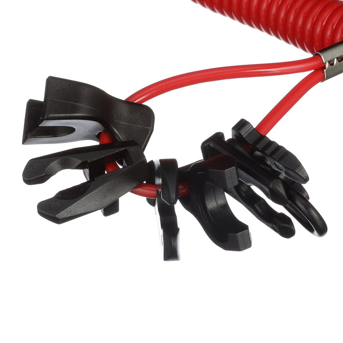 Seachoice 11671 Replacement Kill Switch, Red Lanyard w/ 7 Keys