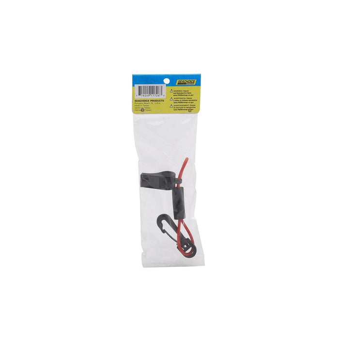 Seachoice 11726 Whistle w/ Lanyard, Red/Black