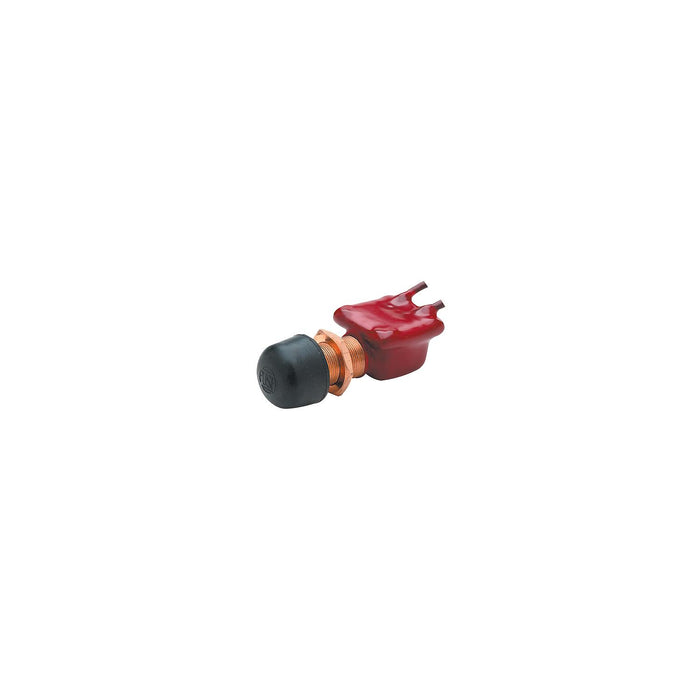Seachoice 11761 2-Position Off/Momentarily On Push Button Switch, 6-36V, 18 Gauge Wire Leads