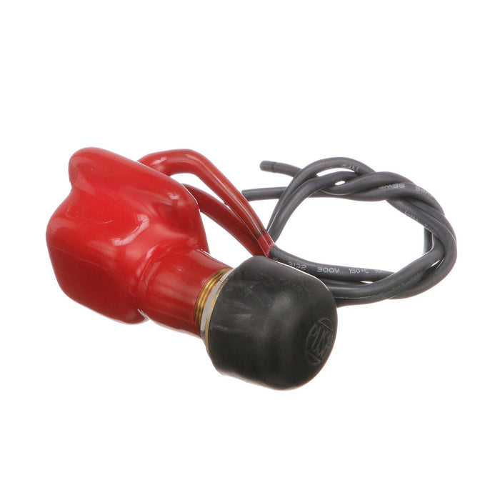 Seachoice 11761 2-Position Off/Momentarily On Push Button Switch, 6-36V, 18 Gauge Wire Leads