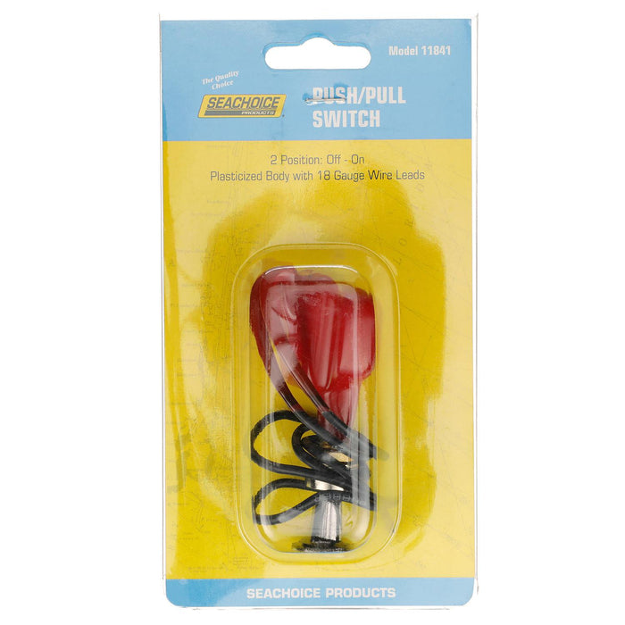 Seachoice 11841 Off/On Push-Pull Switch, 2 Position