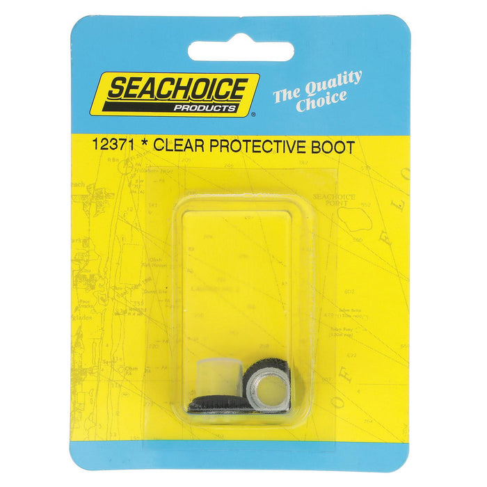 Seachoice 12371 Clear Protective Boot for Push to Reset Circuit Breakers, Pack of 2