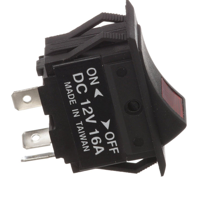 Seachoice 12421 Illuminated Rocker Switch, 3 Terminal, On/Off
