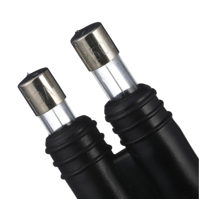 Seachoice 12701 In-Line Fuse Holder With Spare, Waterproof, 10 Amp Fuse