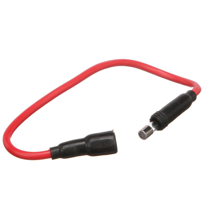 Seachoice 12741 in-Line Fuse Holder w/ Spare Fuse Compartment, Waterproof, 30 Amp Fuse