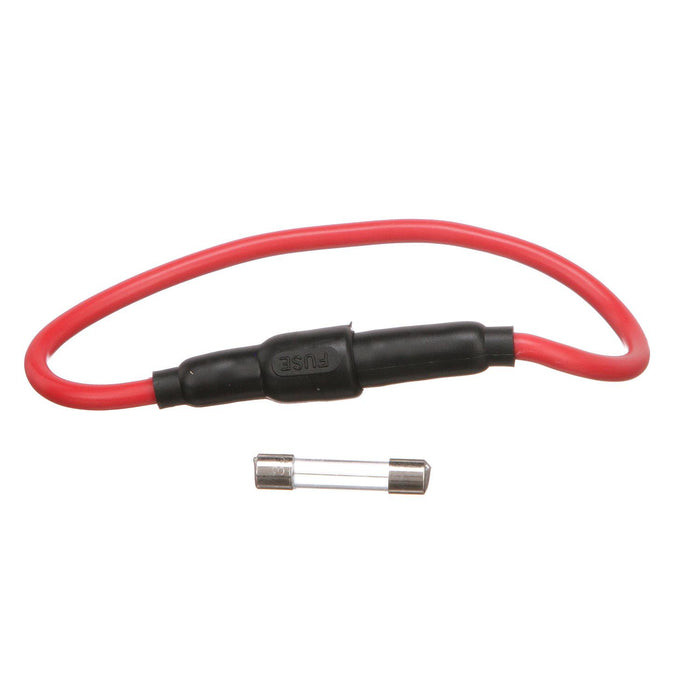 Seachoice 12741 in-Line Fuse Holder w/ Spare Fuse Compartment, Waterproof, 30 Amp Fuse