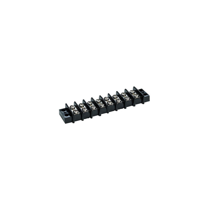 Seachoice 13581 Terminal Block, 8-Gang, Brass Clips and Contacts