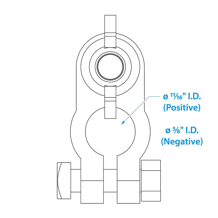 Seachoice 13671 Boat Battery Terminal Set w/ Wing Nuts, Includes Positive & Negative Terminals