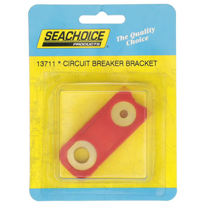 Seachoice 13711 Circuit Breaker Bracket, Fits 20, 30, 40, Or 50 Amp Dual Stud Manual Reset Breakers