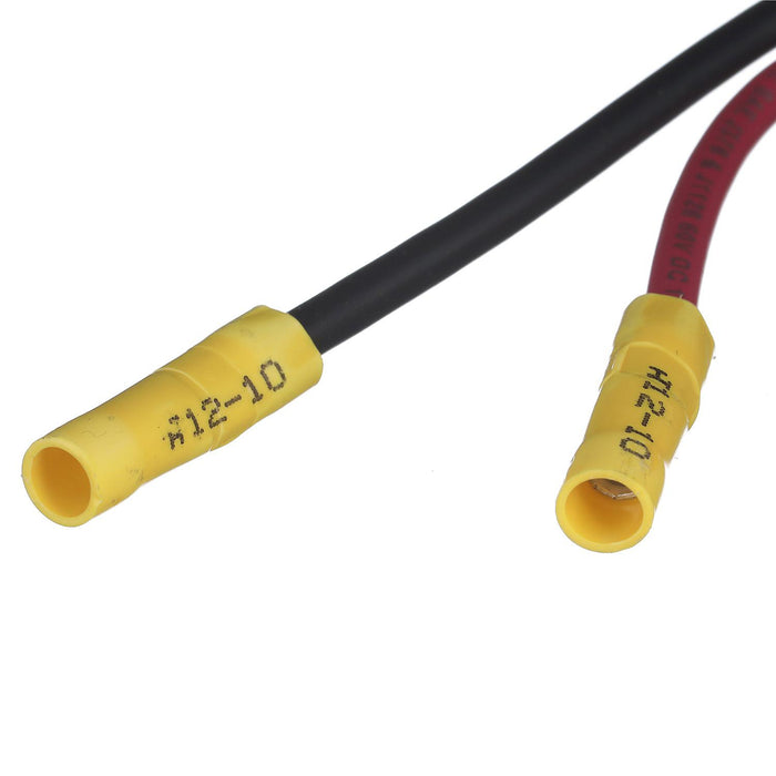 Seachoice 13751 Trolling Motor Plug, Straight, Male, Motor Side, 6 in. Lead Wires
