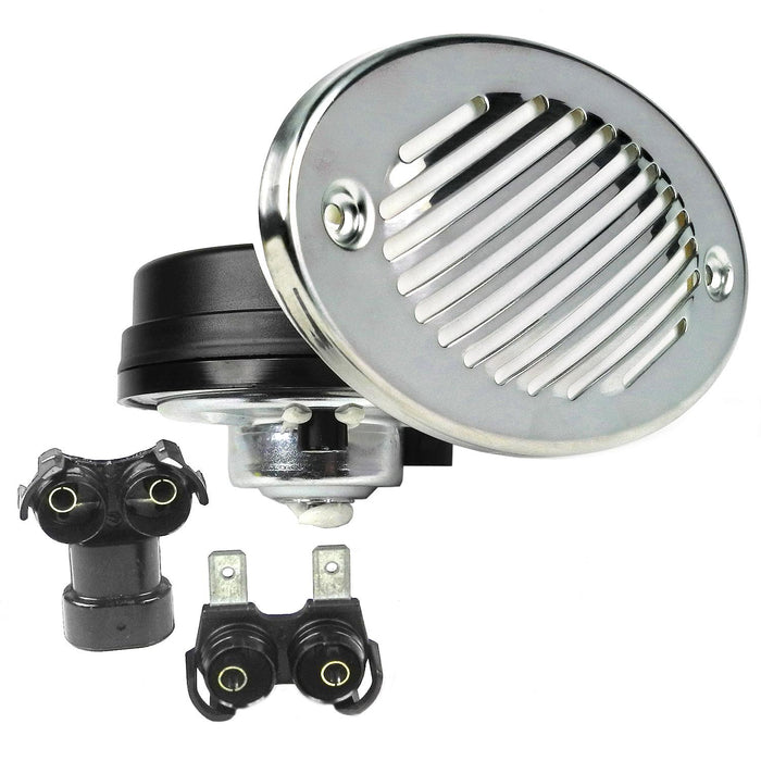 Seachoice 14571 Hidden Boat Horn, ABYC and NMMA Standard, Stainless Steel Cover