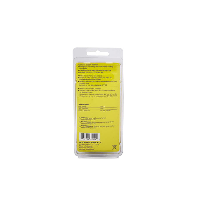 Seachoice A13-142AP-BB1 Accessory Socket, 12V, Boat