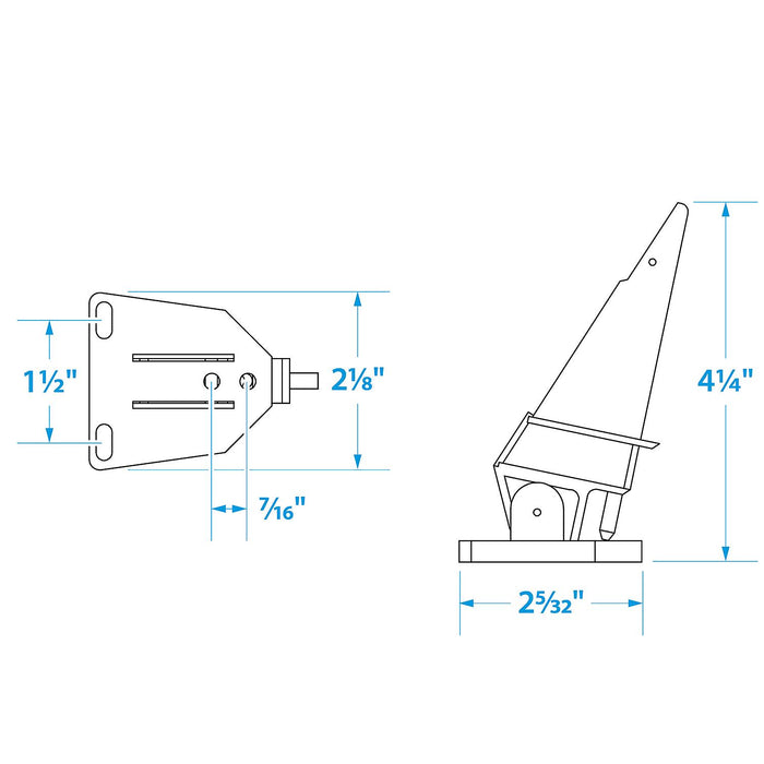 Seachoice 15401 Universal Marine Speedometer Pitot Tube, White Finish