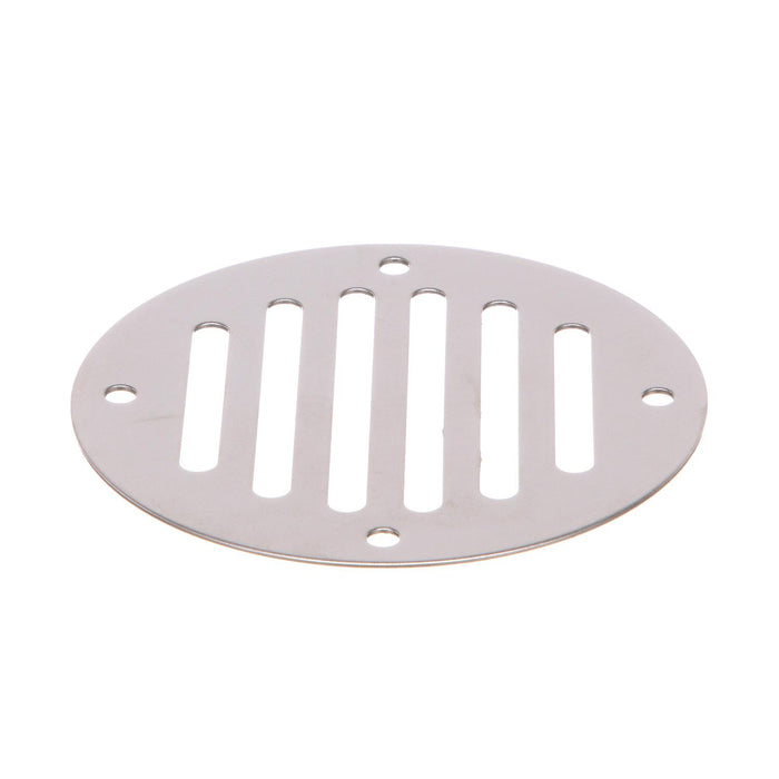 Seachoice 16081 Round Ventilator Cover, 3-1/4" Diameter, Covers Holes Up to 2-1/2", Stamped Stainless Steel