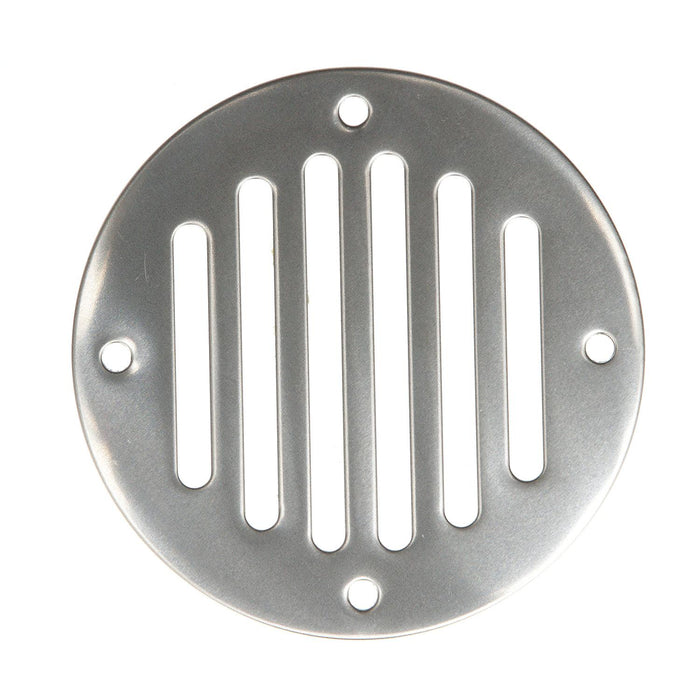Seachoice 16081 Round Ventilator Cover, 3-1/4" Diameter, Covers Holes Up to 2-1/2", Stamped Stainless Steel
