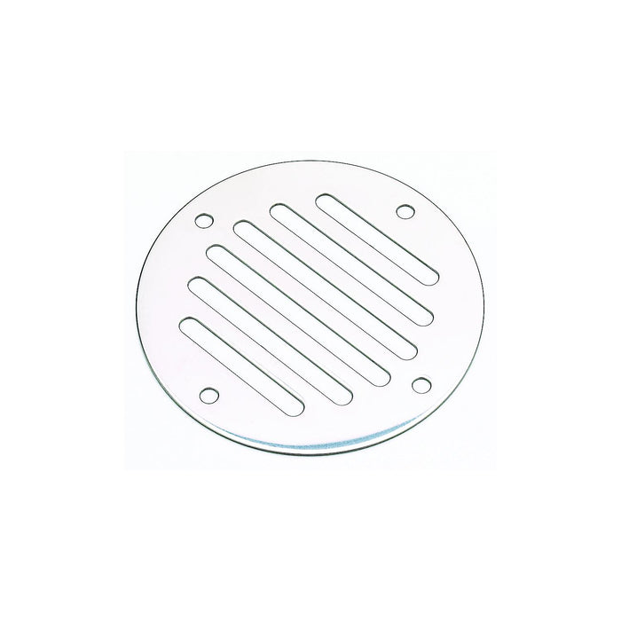 Seachoice 16081 Round Ventilator Cover, 3-1/4" Diameter, Covers Holes Up to 2-1/2", Stamped Stainless Steel